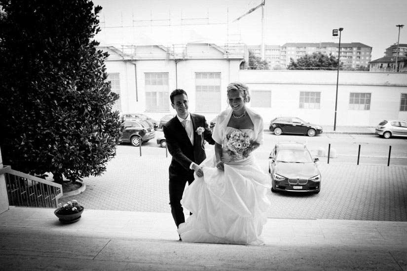 Fotografo matrimonio Torino: due sposi a Torino