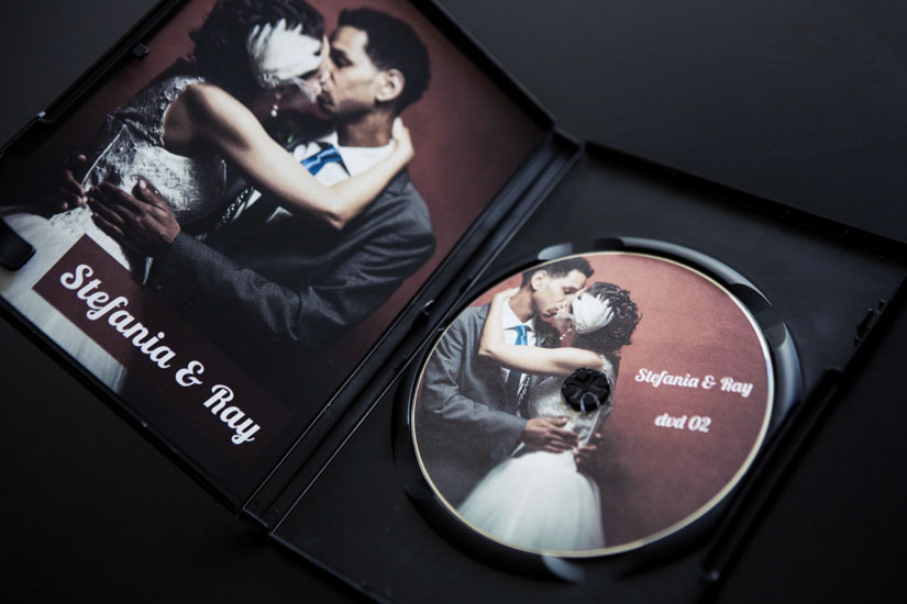 Fotografo matrimonio Torino: l'interno del DVD è pensato su misura per voi